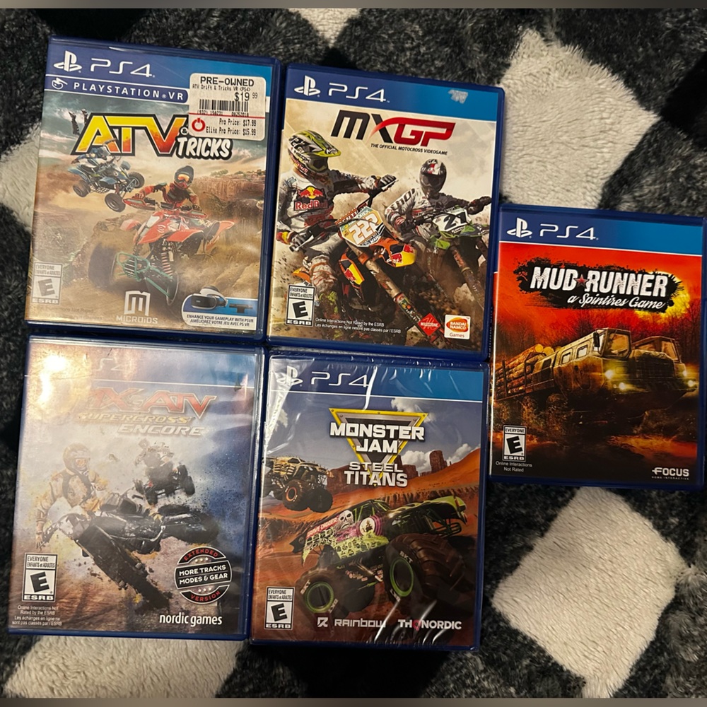 PS4 Motorsport Game Bundle